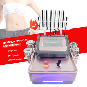 2023  5 Handles Cellulite Removal Vacuum Cavitation 25khz-Ultrasound-Cavitation-Machine Moon 5 Luna v Plus Cavitation Machine