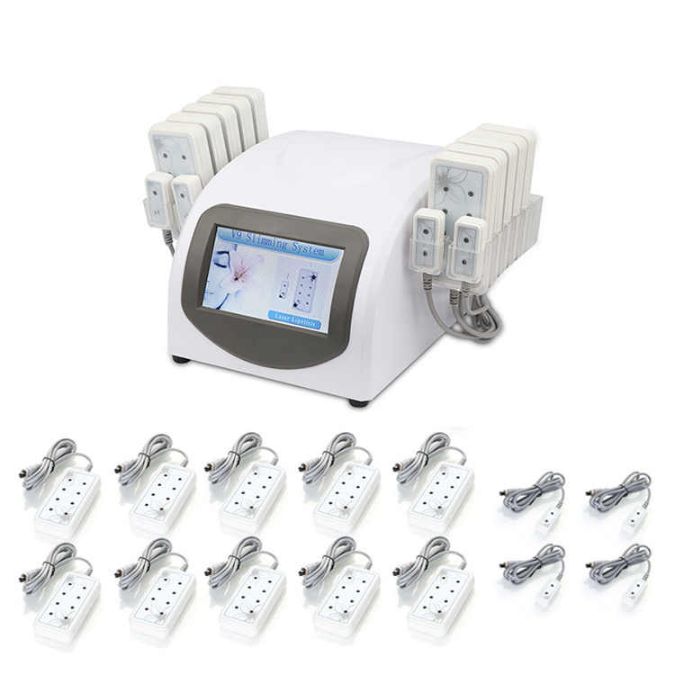 Mini 5 In 1 Lipolaser 6D Laser Body Slimming With Diodes 1060 Diodes Lipolaser 5d Strong Power 6d Lipo Laser