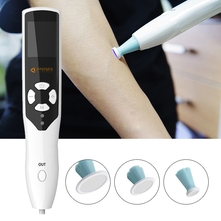 2023  Painless 2 in1 Ozone Plasma Pen Acne Scar Removal Mole Removal Skin Whitening  Plasma Pen For Salon