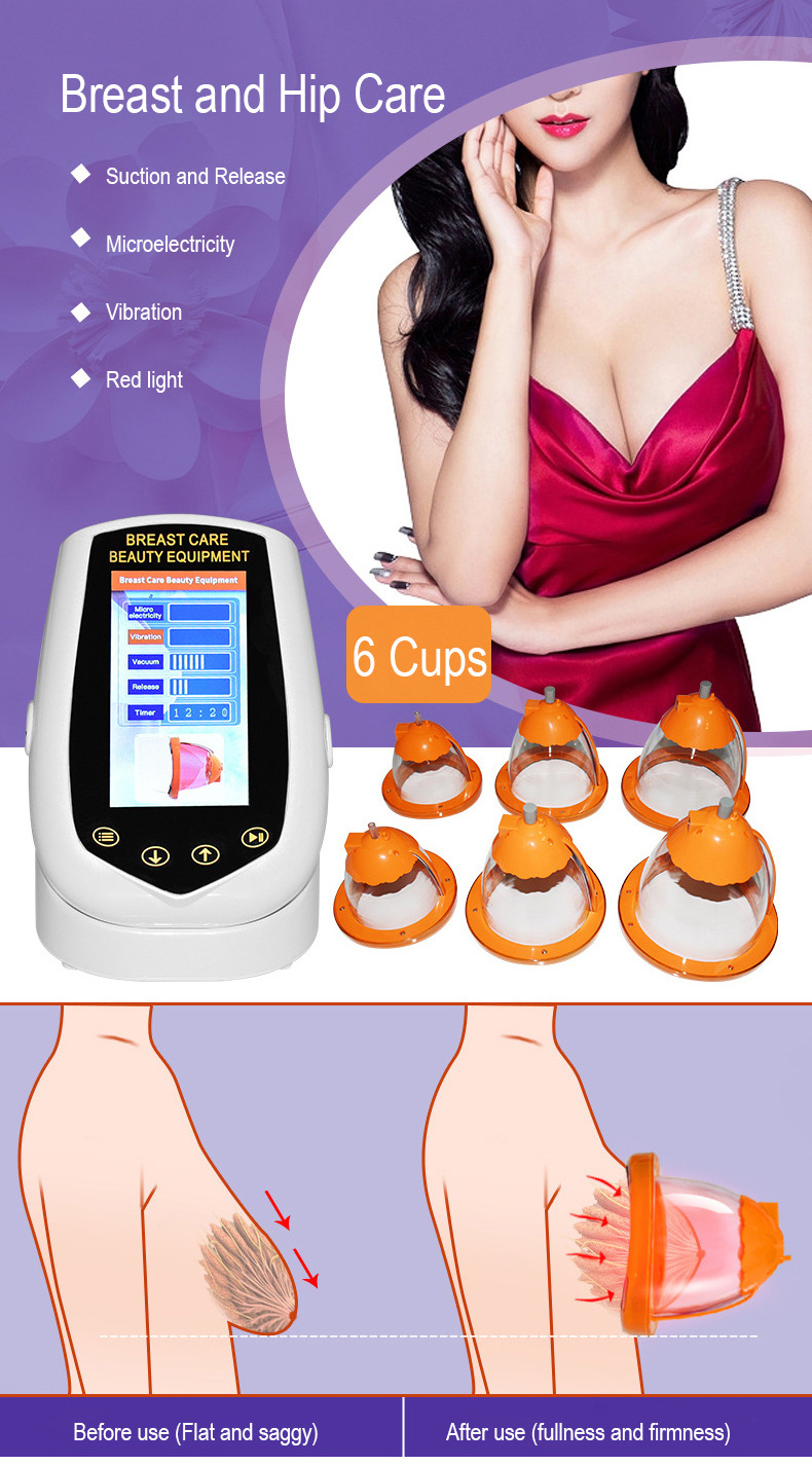 29 Cups Butt Lift Machine Buttock Vacuum Bum Lifting Enlargement Cupping Buttock Therapy Breast Enhance Body Massage Machines