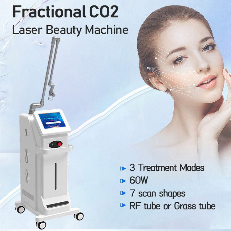 Carbon Beauty Salon Use Scar Removal Skin Resurfacing Co2 Fractional Laser Acne Freckles To Eliminate Scars And Lighten Spots