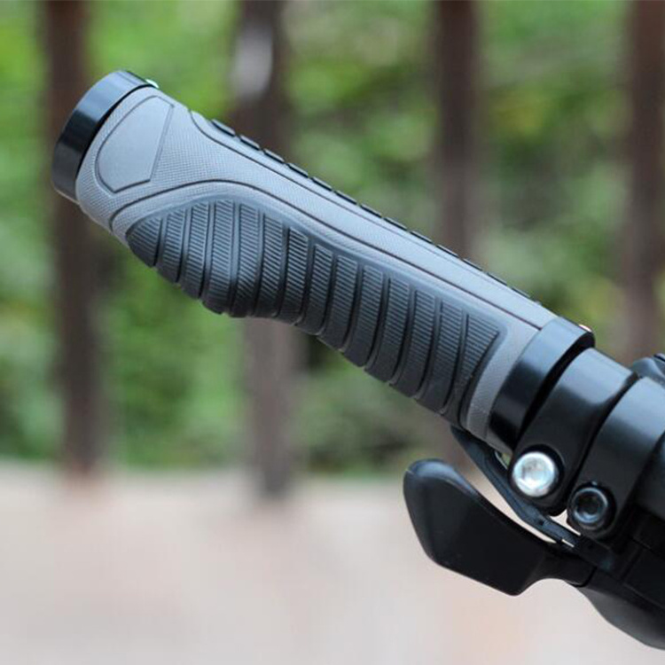 Rubber Bicycle Handlebar Grip Anti-Skid Ergonomic Mountain MTB Bike Handle Bar Grips