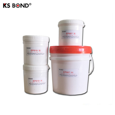 Electronic transparent potting glue, high temperature resistant epoxy resin