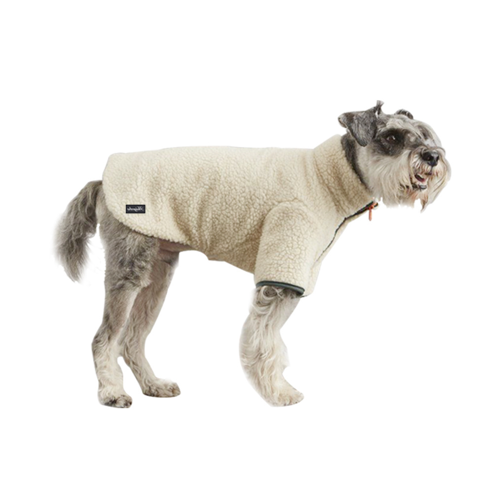 Autumn/Winter Collection Outfits Pullover Warm Sherpa Dog Apparel Coat Bear Set Clothes Dachshunds Dog Jacket