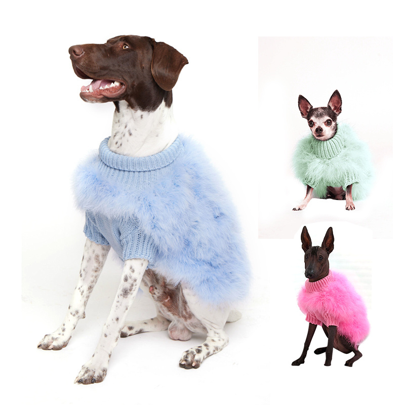 Designer Dog Clothes Knit Sweaters