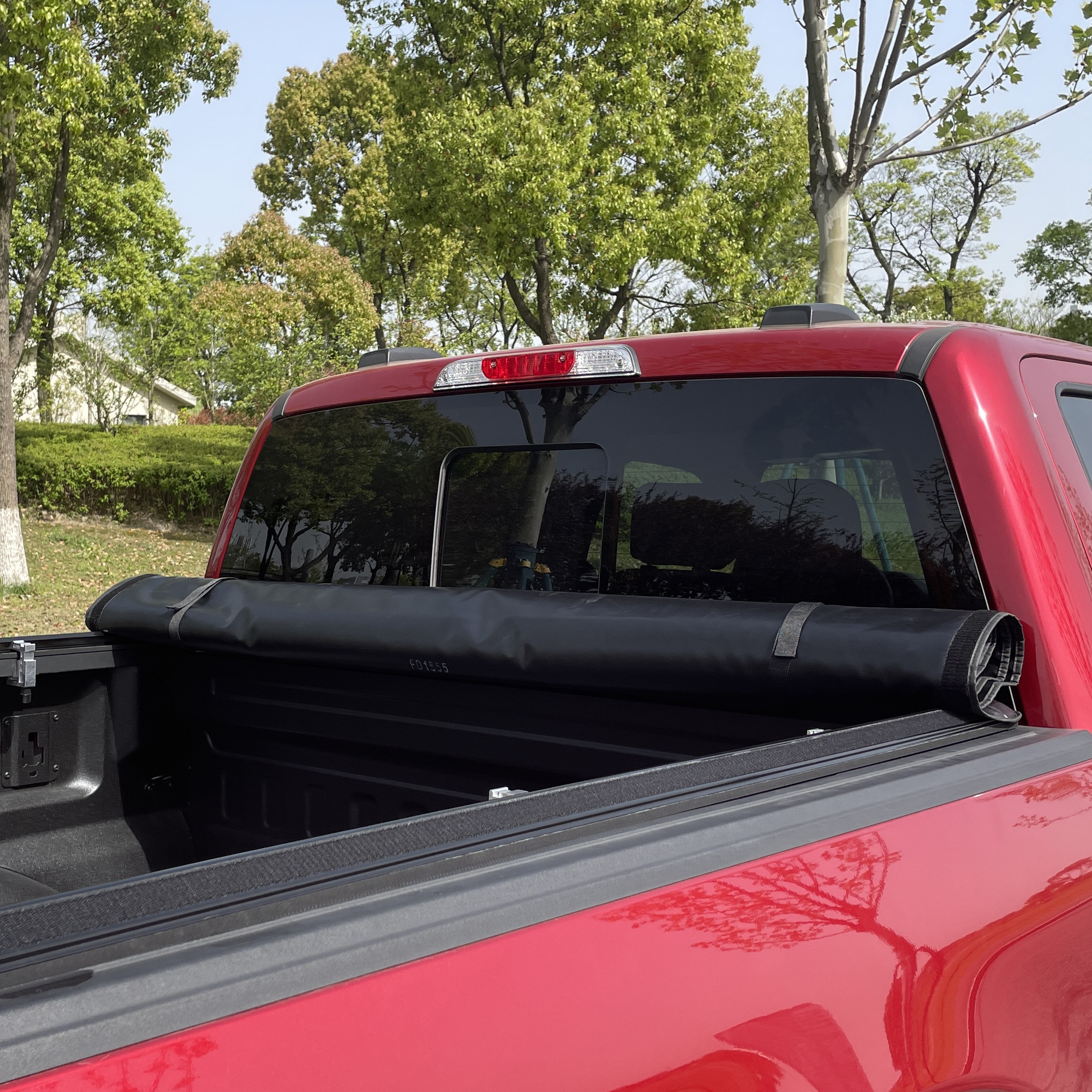 KSCAUTO SR Series Soft Roll Up Truck Bed Tonneau Pickup Cover for Chevy Colorado/GMC Canyon 6' Bed 2015-2023