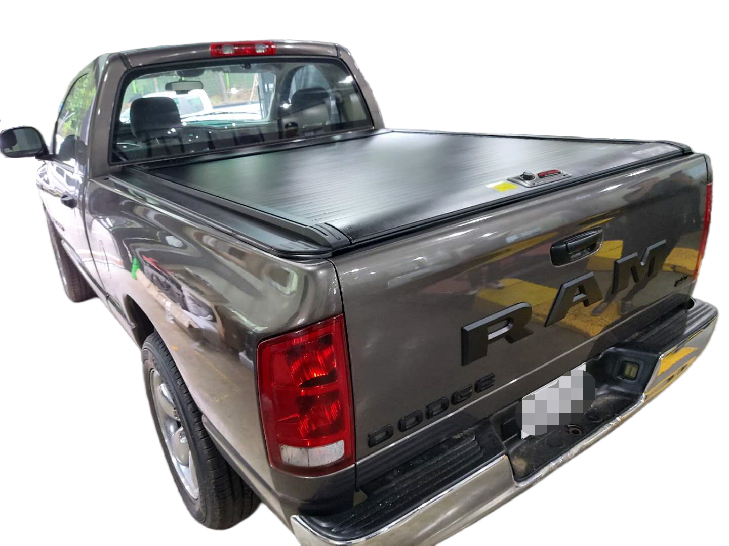 KSCAUTO Manual Retractable Truck Bed Tonneau Cover Pickup Roller Lid For 2009-2023 Dodge Ram 1500 2500 3500