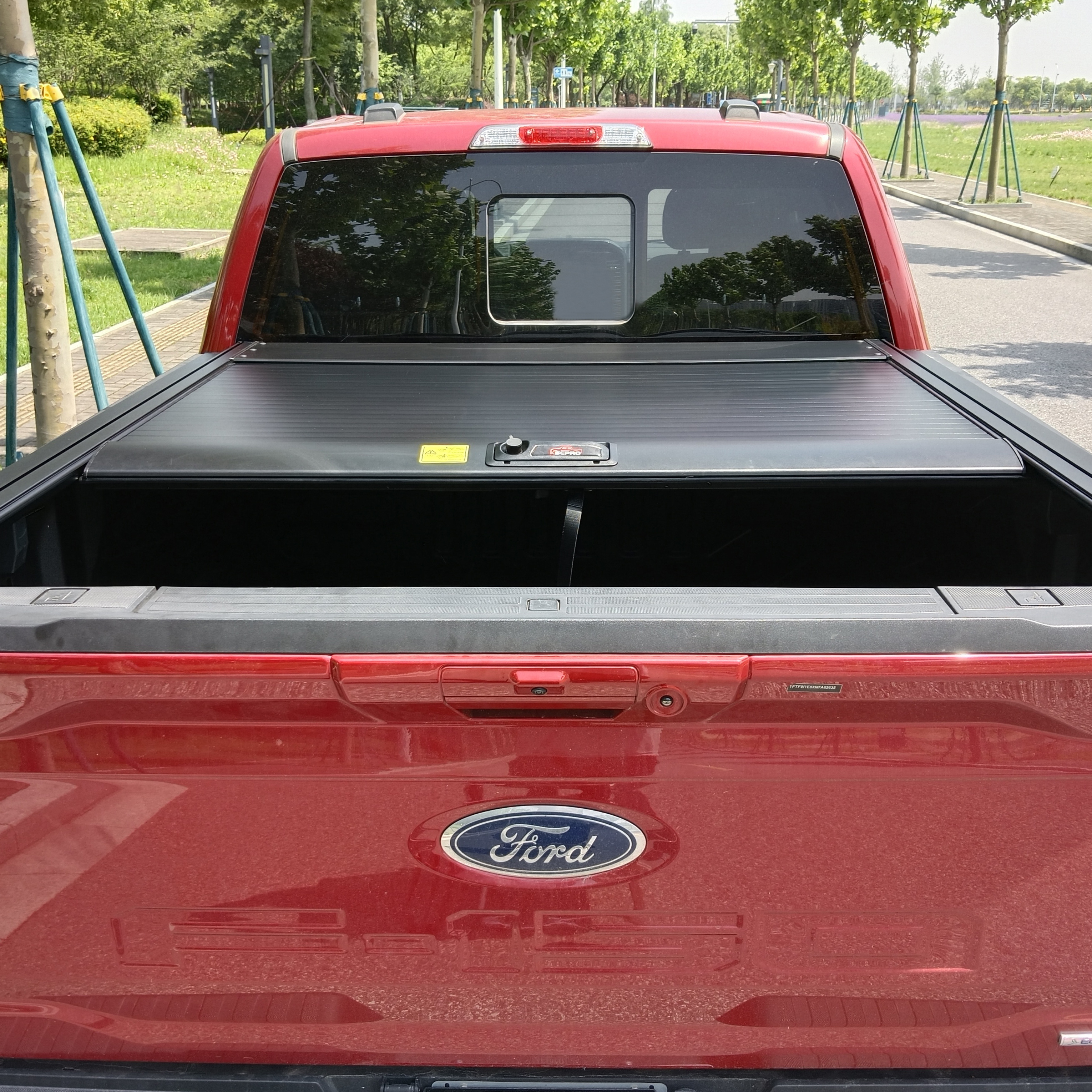 KSCAUTO High Quality Manual Retractable truck bed roller shutter Pick up tonneau cover For Ford Ranger 2012-2023