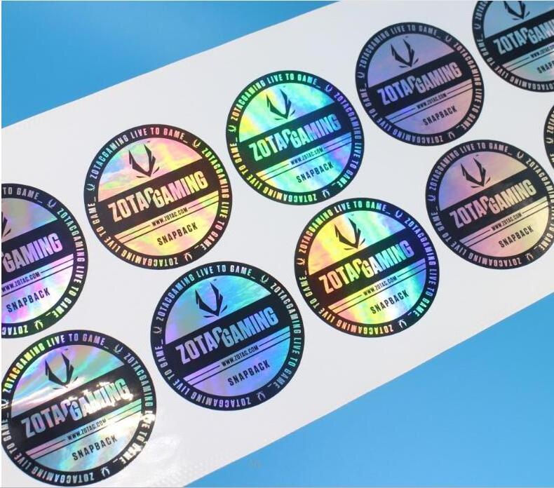 Holographic Roll A4 Printing Plain Destructible Hologram laser Graffiti Eggshell Paper Sticker