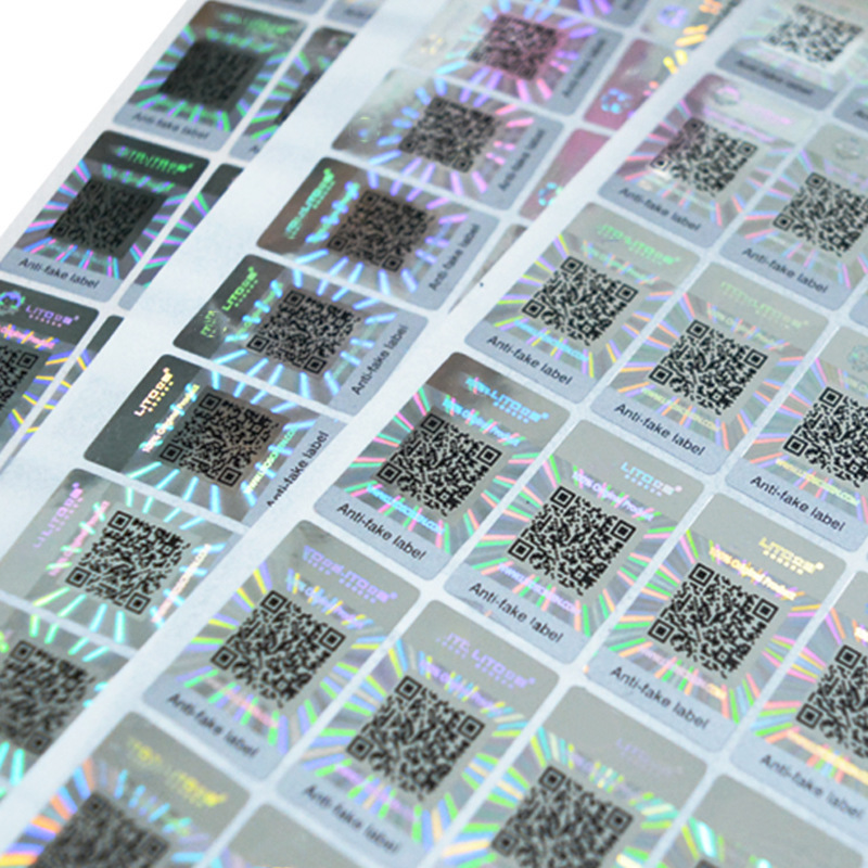 Security Custom Hologram Holographic Sticker Label