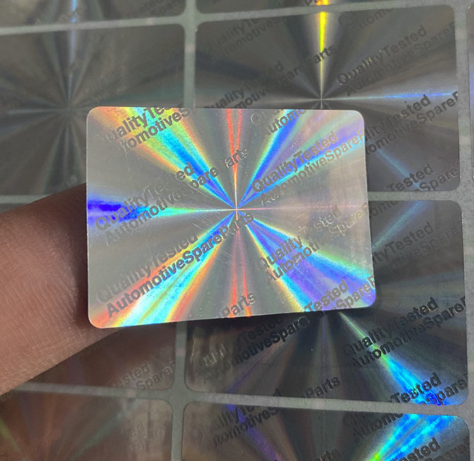 Security Custom Hologram Holographic Sticker Label