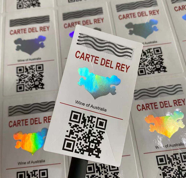 3d Rainbow Holographic Labels Custom Hologram Sticker For Promotion