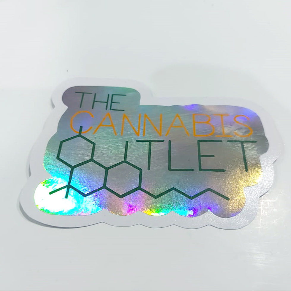 Custom Holographic Stickers Rainbow Effect Hologram Stickers