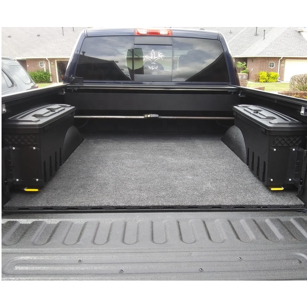 KSCPRO Lockable Storage Box Swing Case Truck Bed Tool Box For Silverado Sierra 1500 2500 3500 07-18