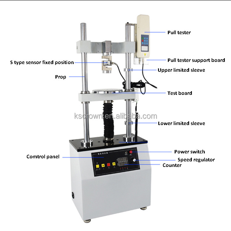 Cable terminal pull force tester Electric vertical pull-out force tester machine Tensile strength testing machine