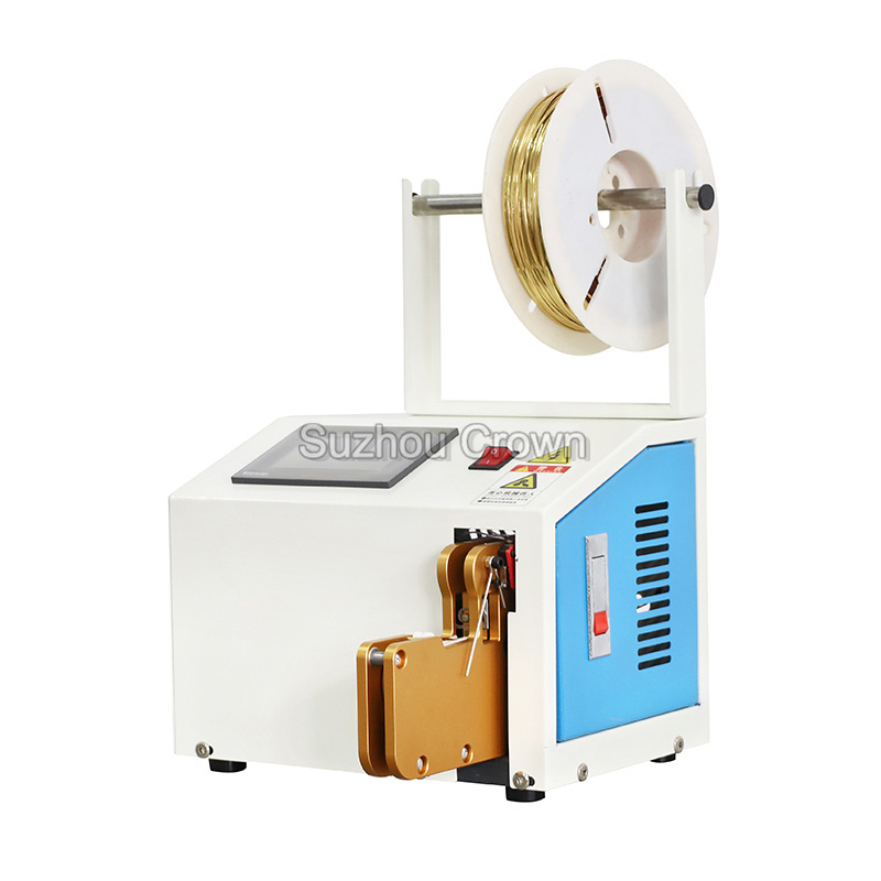 Semi -automatic universal cable tie tying machine wire coil binding machine