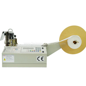 computerized woven label cutter / cut label cutting machine