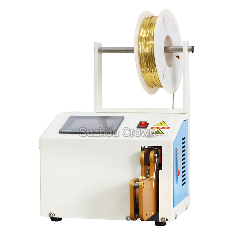 Semi -automatic universal cable tie tying machine wire coil binding machine