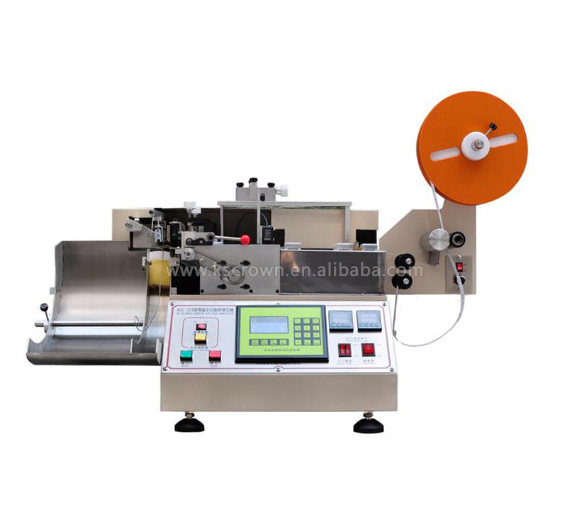 high speed clothing label making machine / clothes label cutter cutting machine