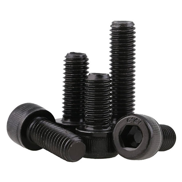 12.9 Grade Black  Hex Socket Head Cap Screw M10 din912 bolts