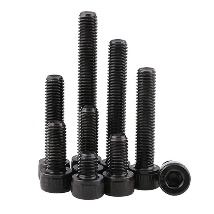 12.9 Grade Black  Hex Socket Head Cap Screw M10 din912 bolts