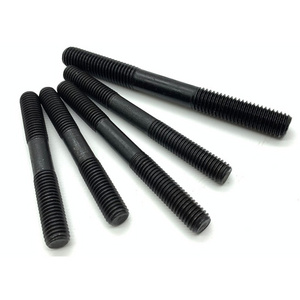 High quality  Carbon Steel  double end  thread  stud bolt