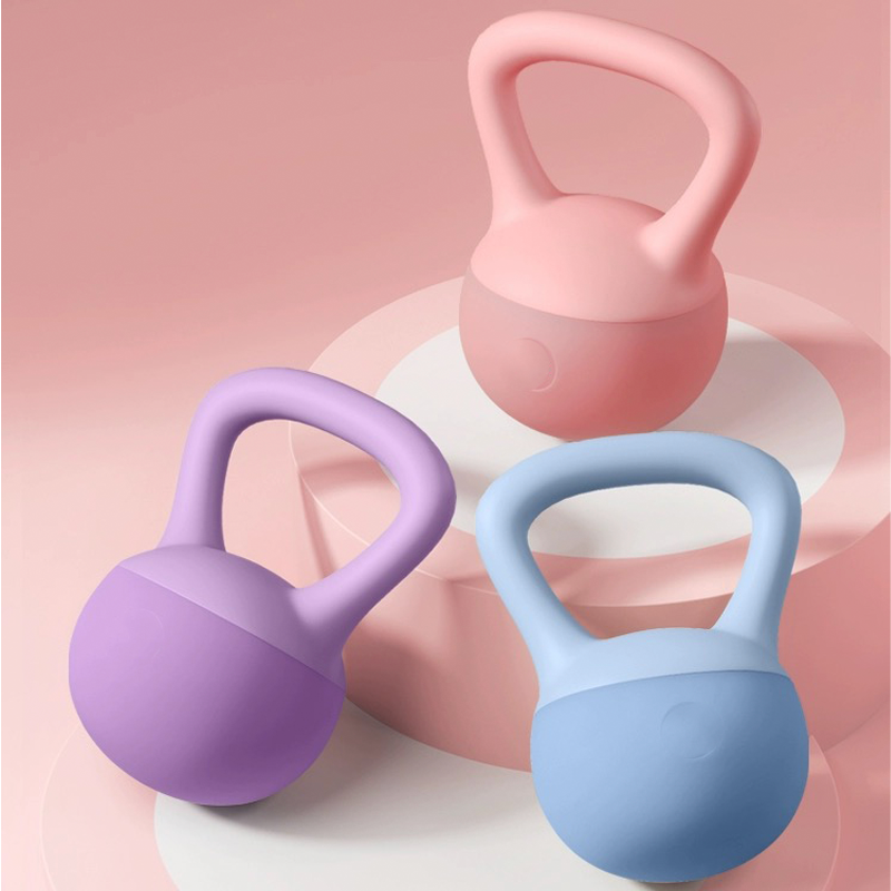 New Design Custom Soft Kettlebell Weight PVC Soft Coated Kettlebell For Bodybuilding Exercise