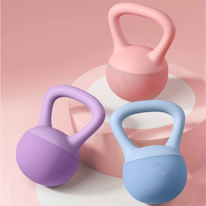 New Design Custom Soft Kettlebell Weight PVC Soft Coated Kettlebell For Bodybuilding Exercise