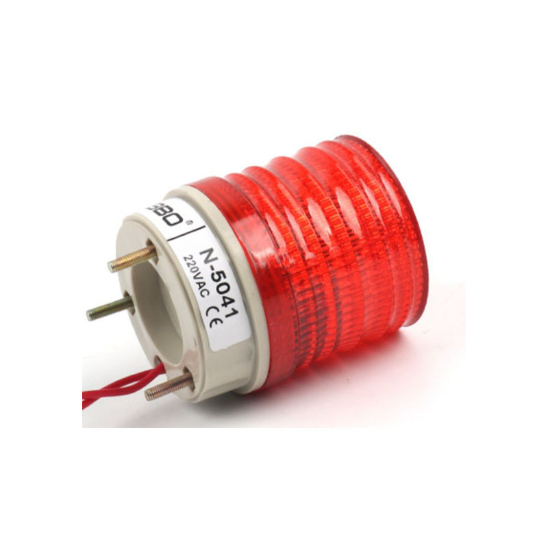 High brightness strobe warning light with buzzer led N-5041J 220v 3w led safety warning light