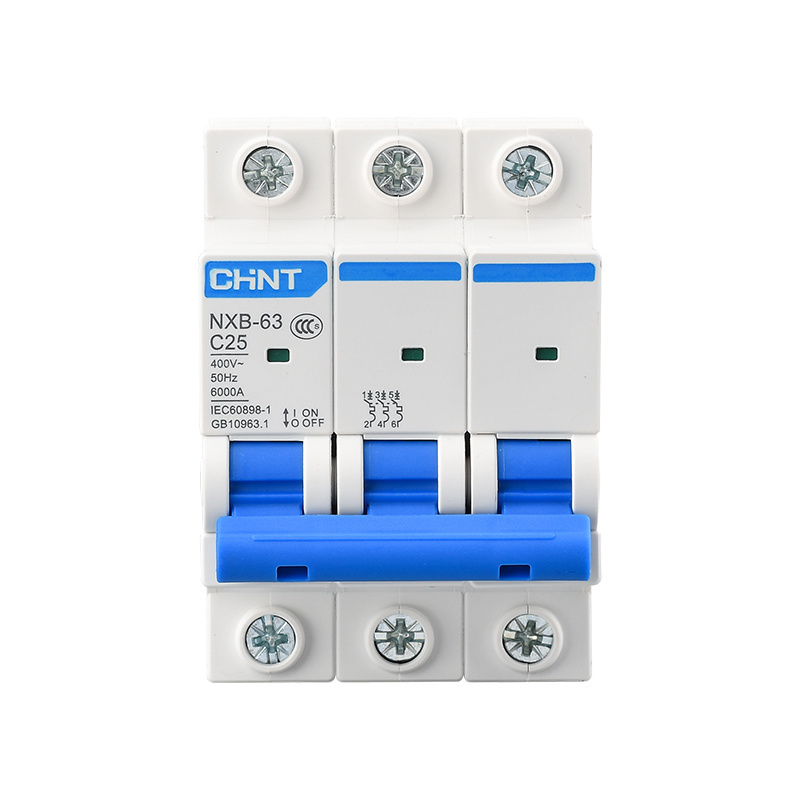 Chint mcb NXB-63 1-pole 63A miniature circuit breaker