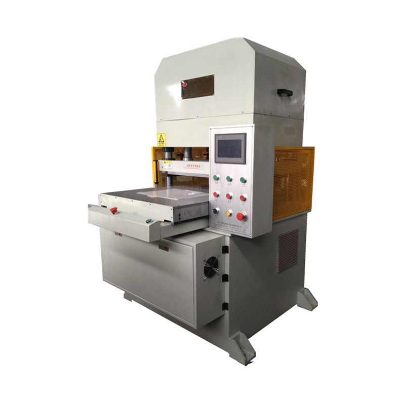 Flatbed semi-automatic die cutting and creasing machine