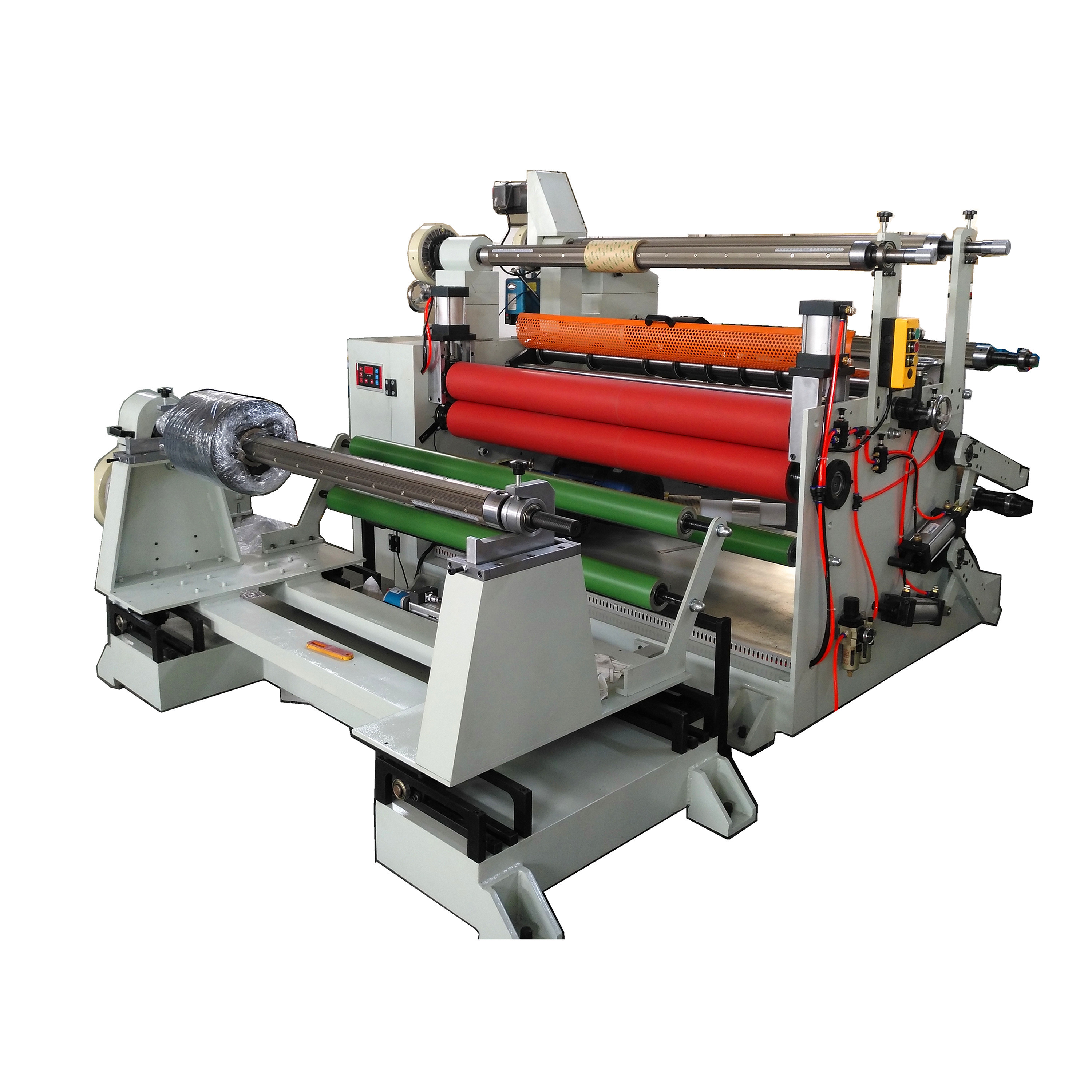 jumbo roll to small roll paper converting equipment slitting machine