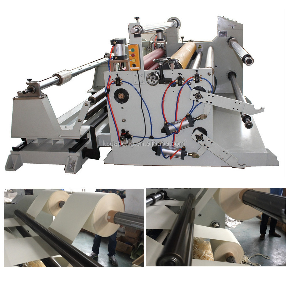 jumbo roll to small roll paper converting equipment slitting machine