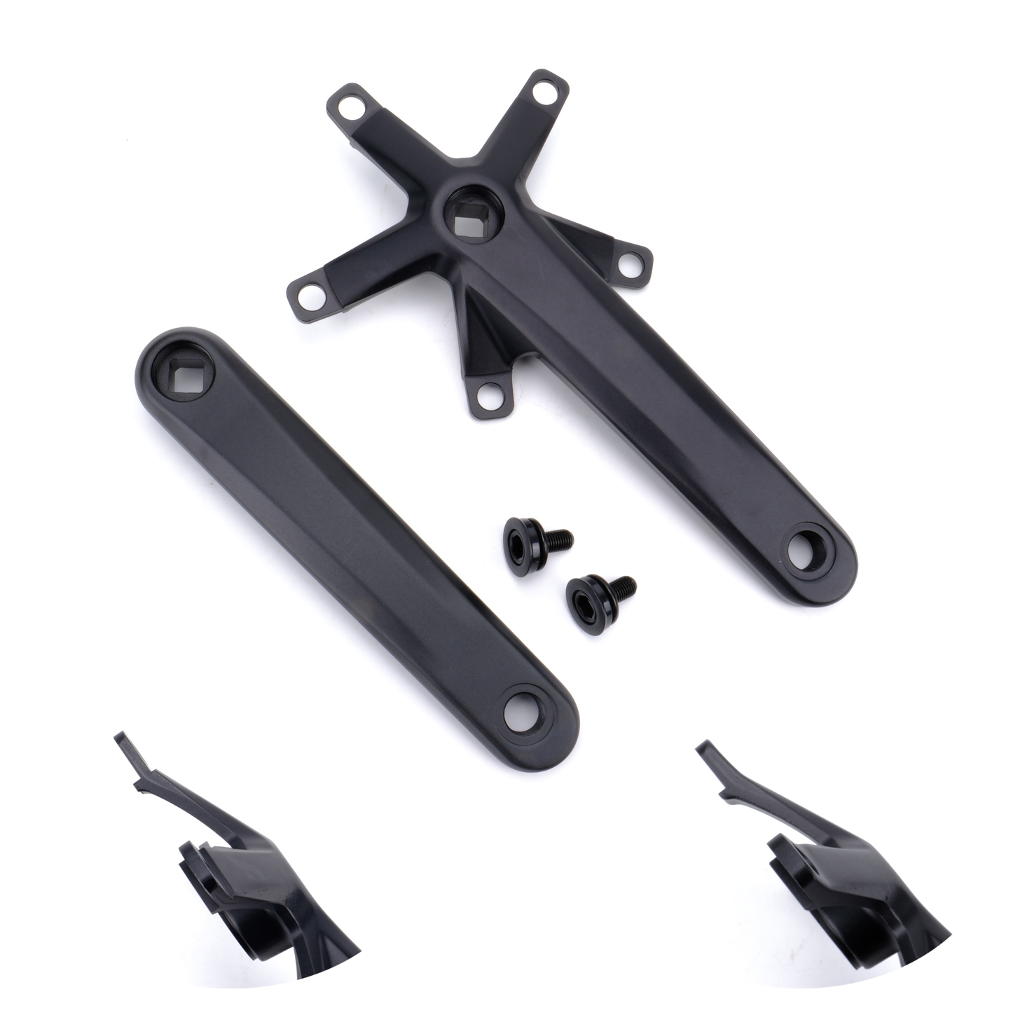 High Quality Senicx PD5 Crank Leg Square Hole Crankset BCD 130 165/170/175mm 6061 Aluminum Alloy