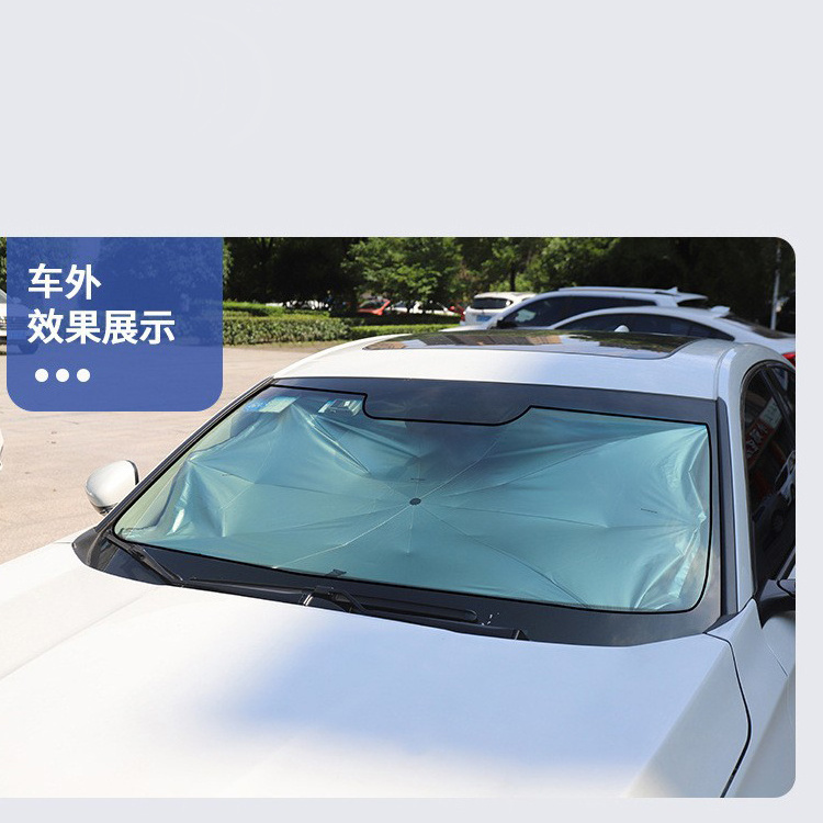 Sun Uv Protection Car Windshield Sun Shade Car Front Window Umbrella For Car