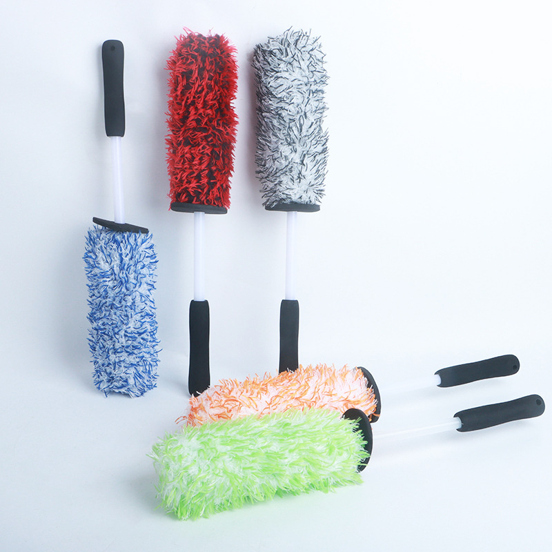 Wheel Tire Brush Car Detailing kit Detailing Brushes Cleaning Microfiber Cleaning Dirty Tires