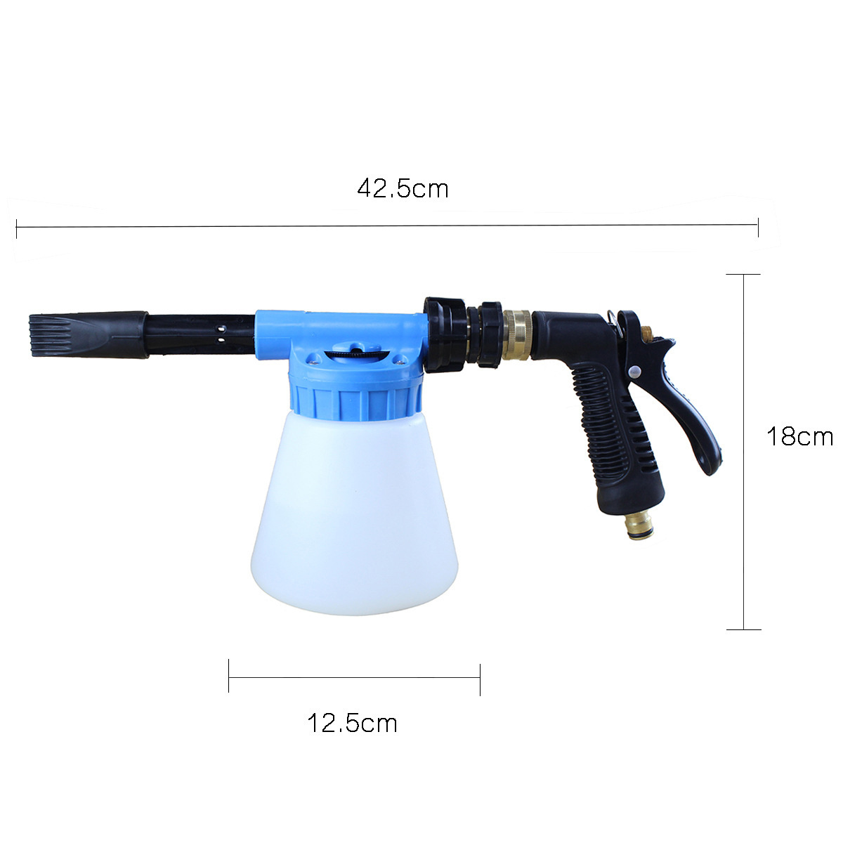 Foam Nozzle Low Pressure Soap Foamer Lance Car Foam Wash Snow Lance Foam Cannon