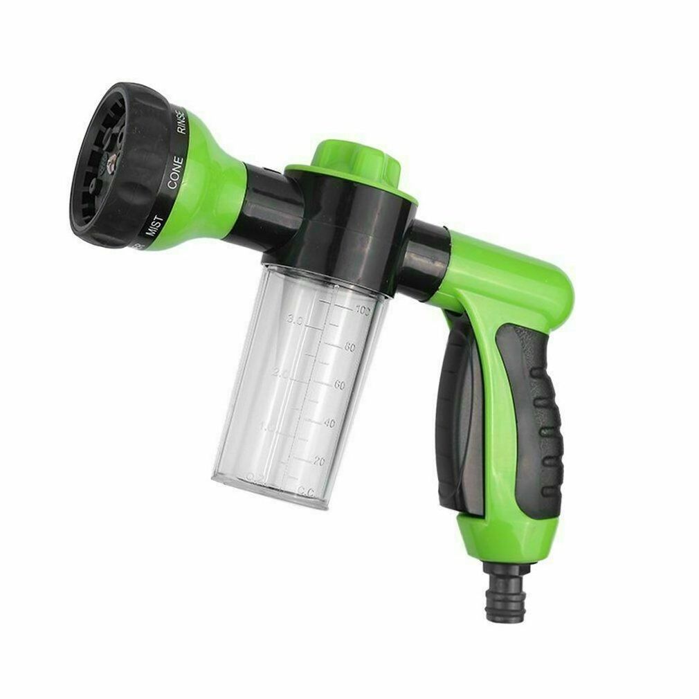 High Pressure 8 in 1 Car Wash Foam Gun Hose Nozzle Foam Soap Sprayer