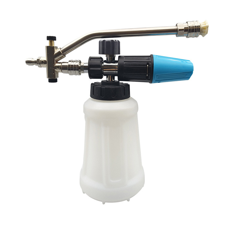 2-Way High Pressure Washer Snow Foam Spray Gun Attachment For Foam Cannon Water Spray Gun Quick Connector