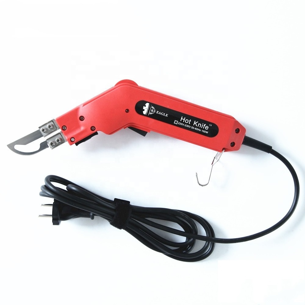 Small MOQ Factory Price Fabrics  Leather Webbing Rope 80w Electric Cutting Tool Easy Cutting Hot Heat Cutter Thermal Knife