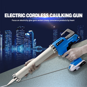 Hot Selling 6-speed Adjustment Leak Proof Glue Design Suitable For Soft Hard Glues 21V Li-ion Glue Caulking Gun