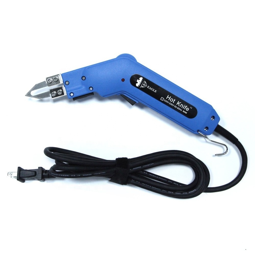 Small MOQ Factory Price Fabrics  Leather Webbing Rope 80w Electric Cutting Tool Easy Cutting Hot Heat Cutter Thermal Knife