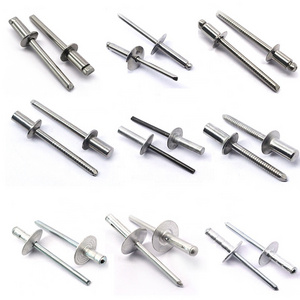 High Quality China Factory Hot Sale Pop Rivets 4.0mm Aluminium Steel Dome Head Blind Rivet Open End Blind Rivets