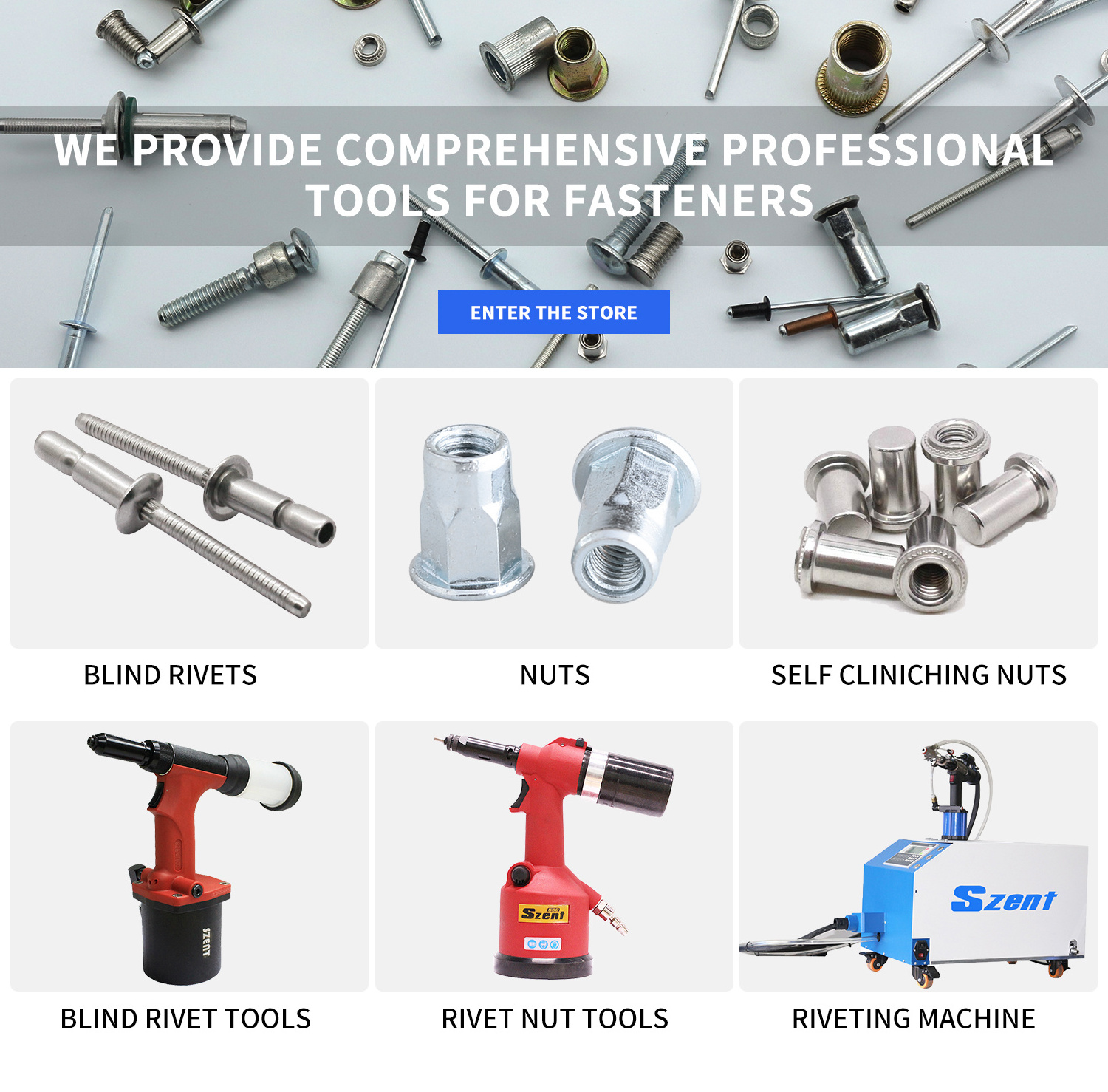 Pneumatic Air Rivet nut Tool M3-M12 Rivet Nut Gun  hydraulic riveter insert machine automated rivetin