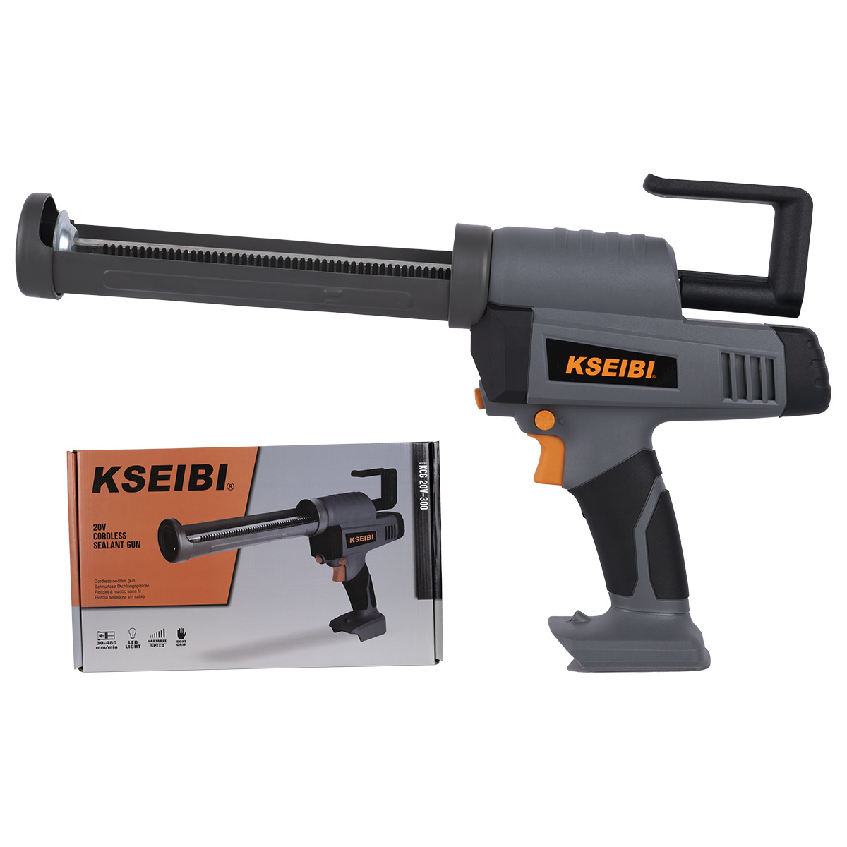 KSEIBI KCG 20V-300, Cordless Sealing Gun, BARE Electric Glue Caulking Gun