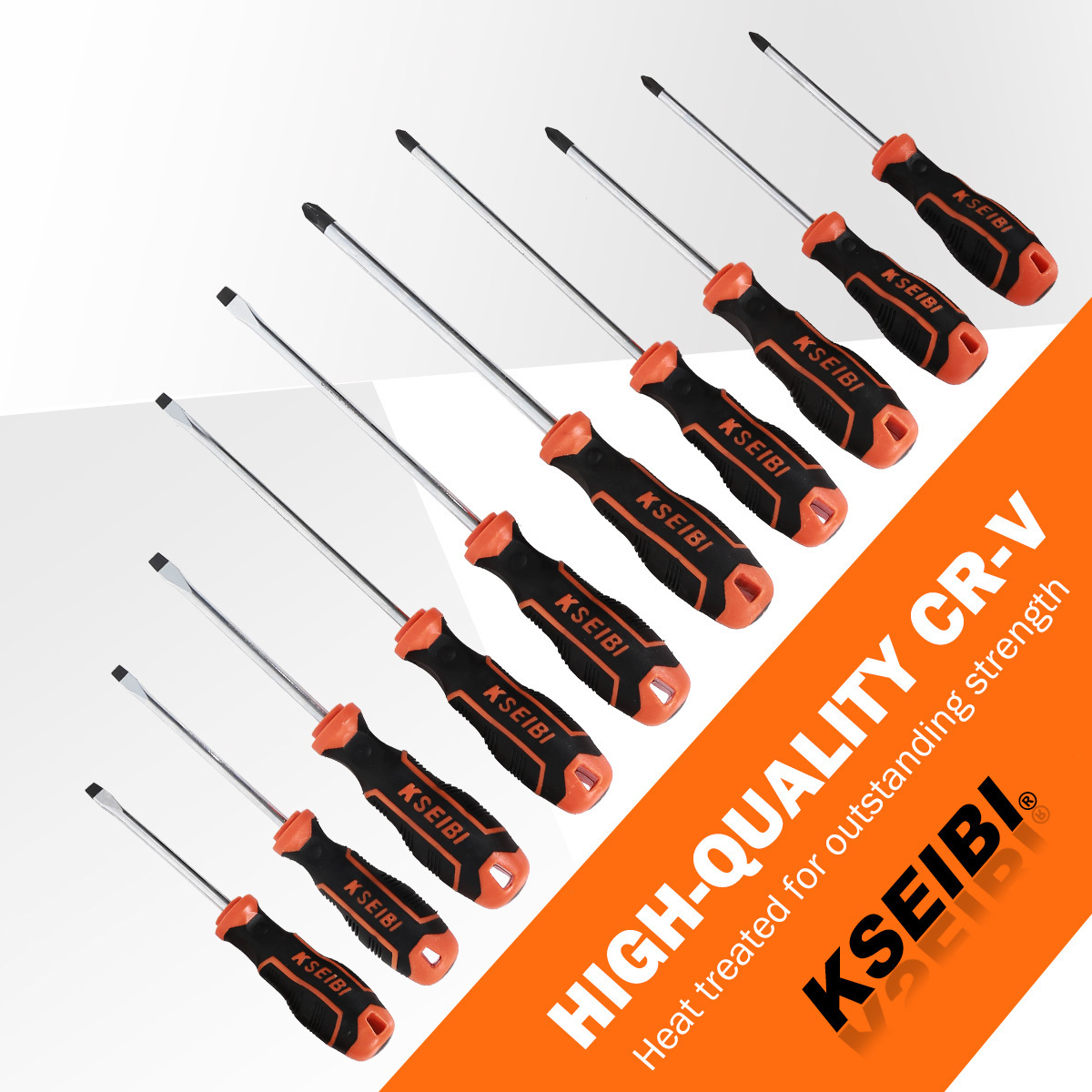 KSEIBI Tool Box 3Compartments Machinest Tool Set 62-PC