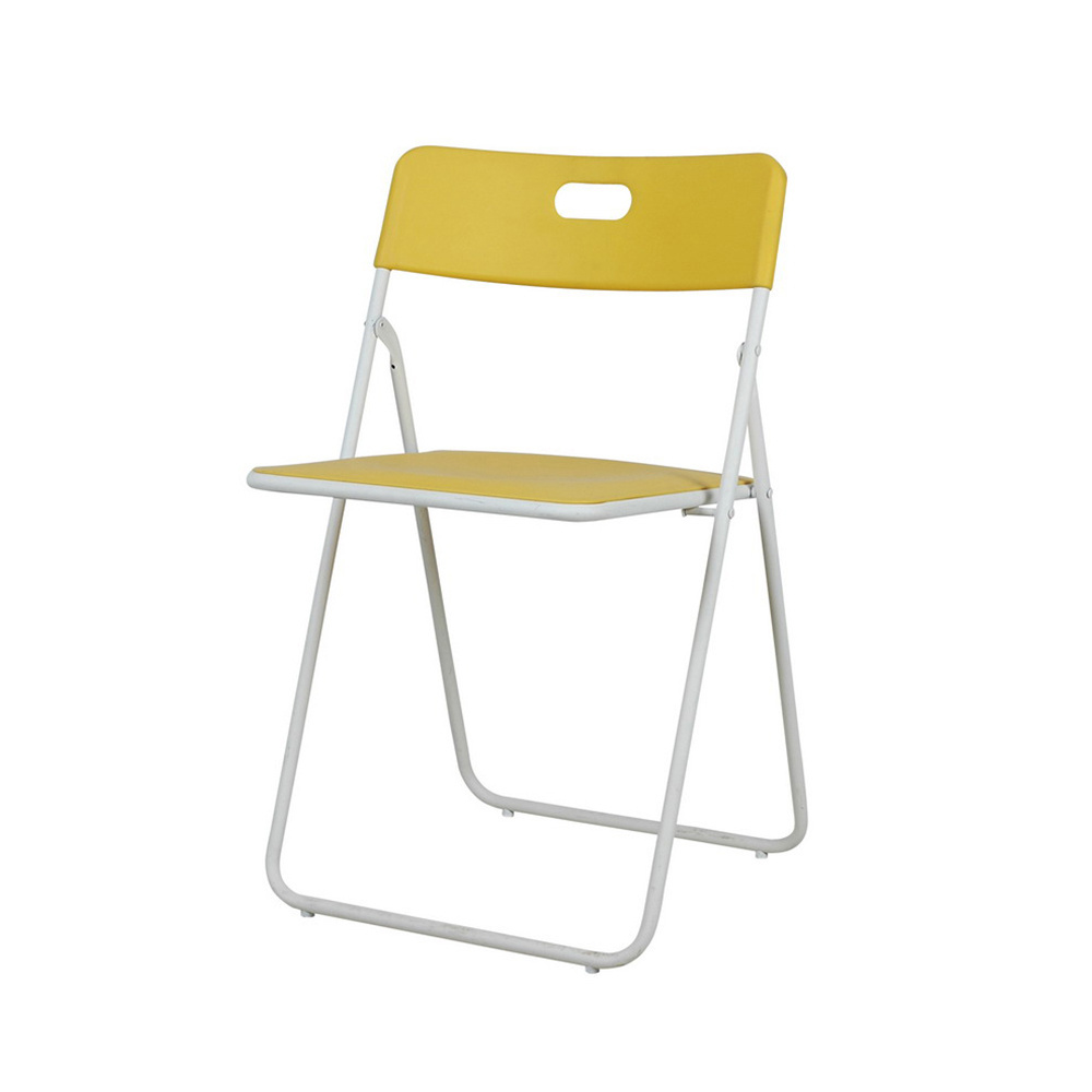 Comfortable plastic folding dining chair KC-7390S