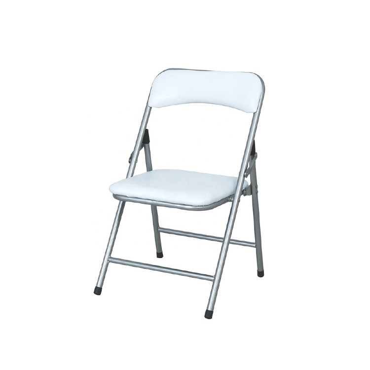 metal portable mini kids white folding chairs KC-7212C