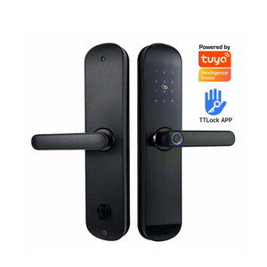 TTlock Tuya APP WiFi Fingerprint Door Lock Fechadura Electronica Digital Keyless Smart Locks for Home Front door