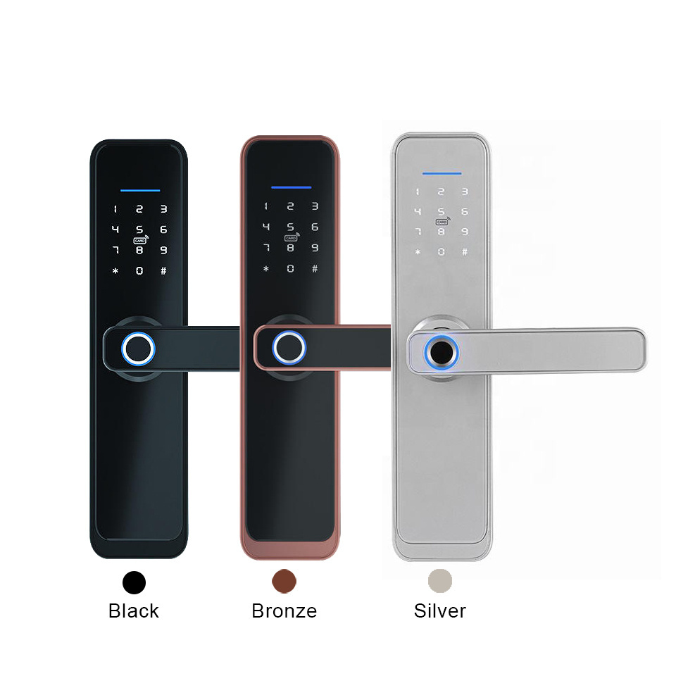 X2 High Security Smart Lock TTlock Tuya Blue tooth WiFi Airbnb Electronic Digital Intelligent Biometric Fingerprint Door lock